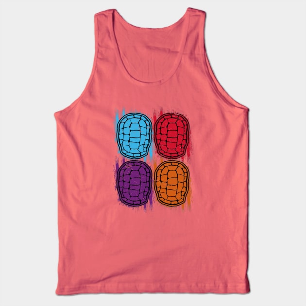 Turtle Shell Pattern Tank Top by mikerozon